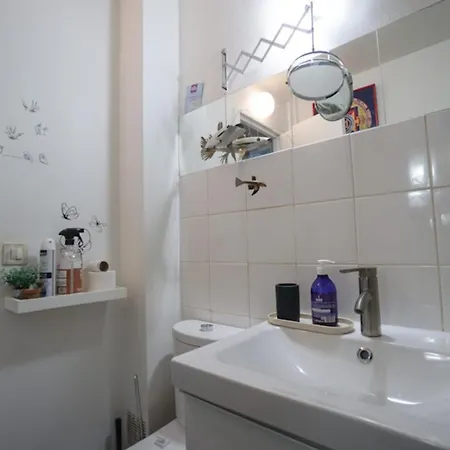Lejlighed Nice Studio With Balcony Near Canal De L'ourcq Paris