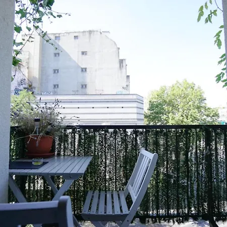 Nice Studio With Balcony Near Canal De L'ourcq Lejlighed *